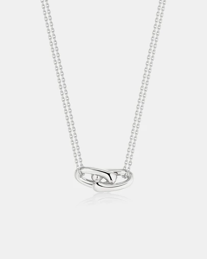 Ania Haie - Silver Interlocked Necklace
