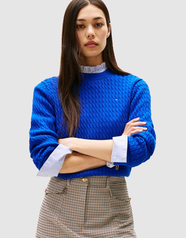 Tommy Hilfiger - Fine Gauge Cable Knit Jumper