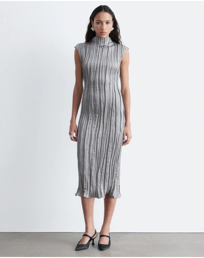 & Other Stories - Crêpe Midi Dress