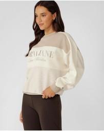 Lorna Jane - Lorna Luxe Panelled Sweat