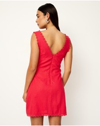 Dazie - Weekend Wine Mini Dress