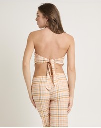 Subtitled - Ellery Printed Bandeau Top