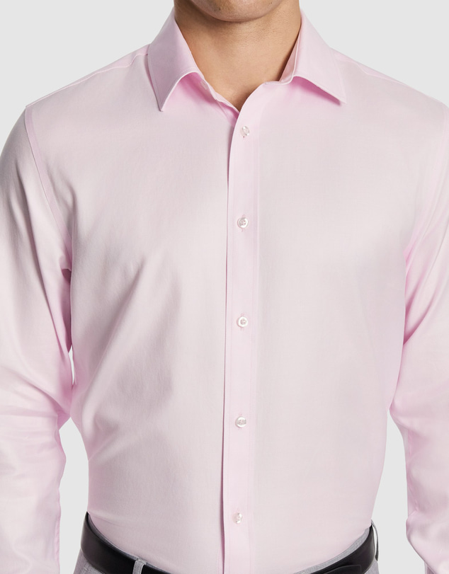 yd. - Maximum Two Ply Cotton Slim Dress Shirt