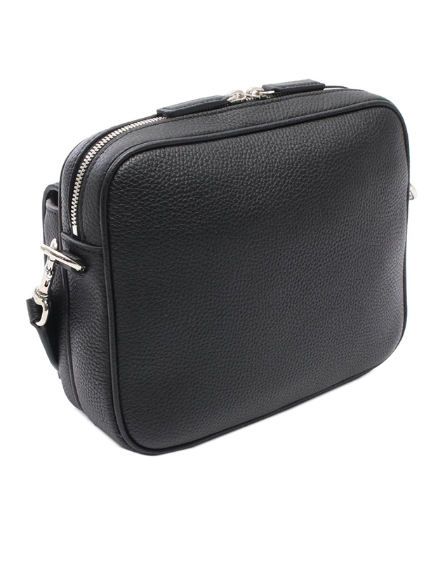 Pre-Loved by Azura Reborn - Pre-Loved Small Soft Grainy Calfskin Web Crossbody
