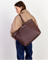 SABEN - Tia Shoulder Bag Espresso + Bronze