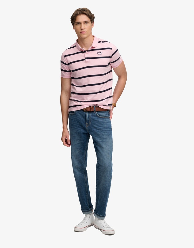 Superdry - Vintage Stripe Jersey Polo