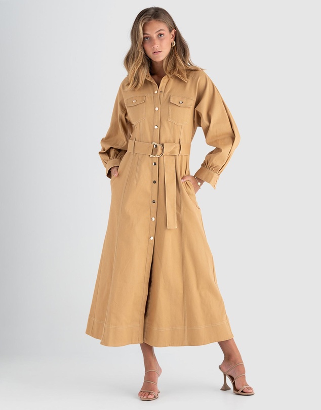 Pasduchas - Abundance Shirt Midi Dress