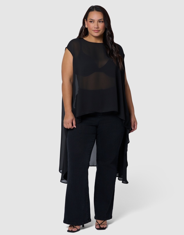 Sunday In The City - Lowkey Cape Tee