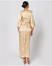 Winona - Cinta Dress Gold