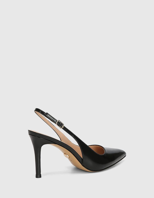 Wittner - Riker High Heels Black Leather