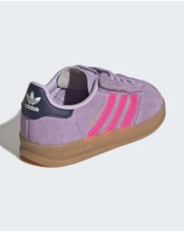 adidas Originals - GAZELLE INDOOR COMFORT CLOSURE ELASTIC LACE SHOES Infants