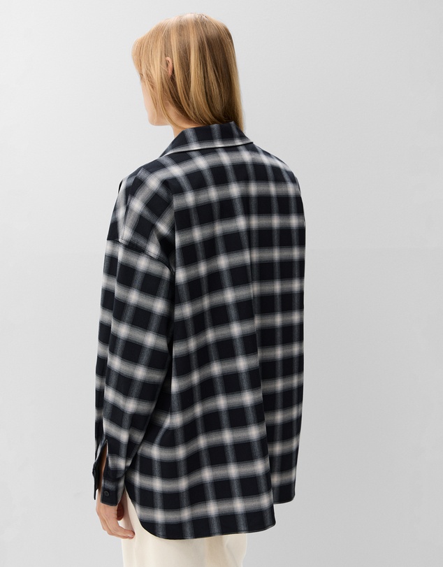 UNISON - Check Oversized Shirt