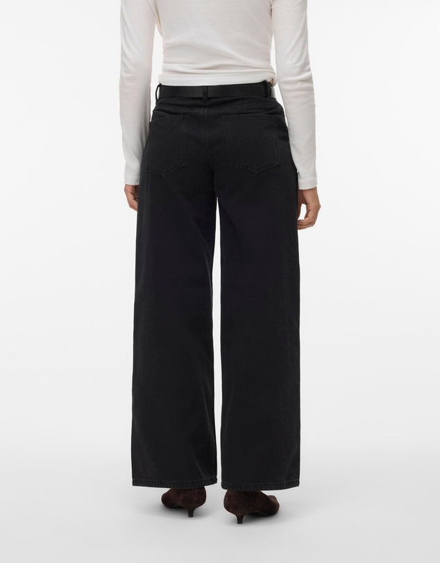 Vero Moda - Remy Mid Rise Wide Jeans