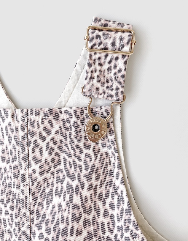 WITH LOVE FOR KIDS - Hazel Denim Pinafore Dress - Babies - Kids