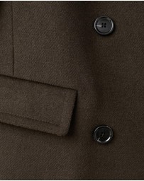 M.N.G - Double-Breasted Wool Coat