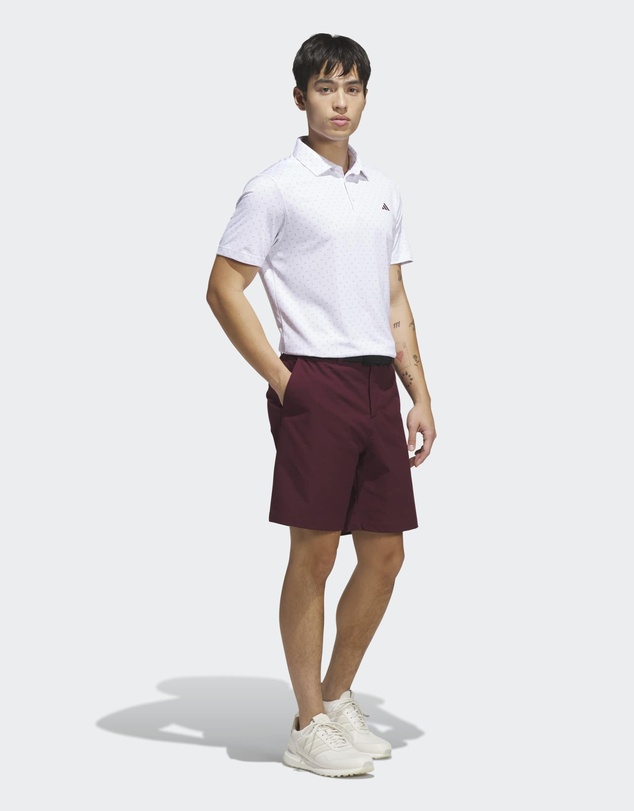 adidas Performance - PERFORMANCE TEXTURED PRINT POLO SHIRT Mens