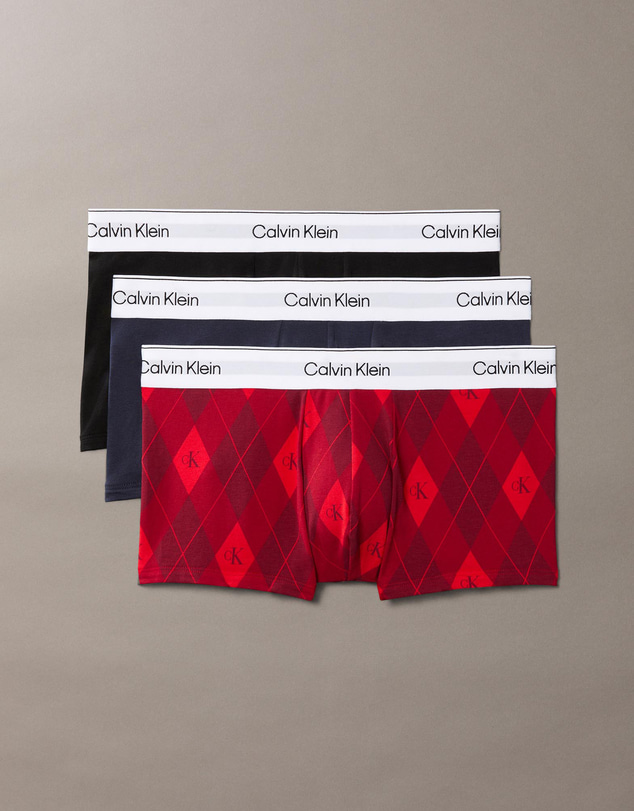 Calvin Klein - 3-Pack Icon Cotton Stretch Low Rise Trunks