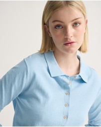 Oxford - Pinky Cashmere Cardigan