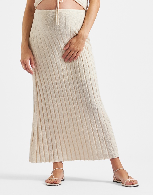 Ripe Maternity - Charli Rib Knit Skirt