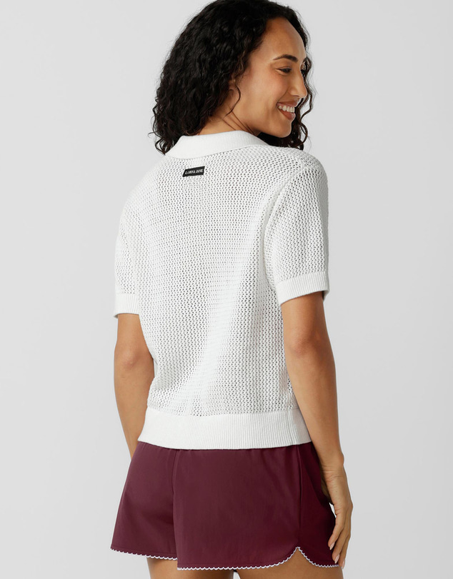Lorna Jane - Sea Breeze Knit Polo