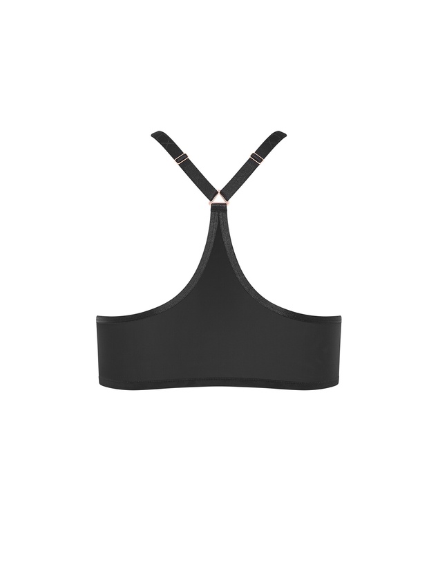 City Chic - Signature Mesh Plunge Underwire Bra