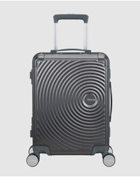 American Tourister - Soundbox Alu Carry-On Tsa Suitcase Expandable (55Cm)