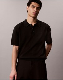 Calvin Klein - Supima Cotton Polo Sweater
