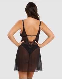 Sans Complexe - Deva Sheer Babydoll Chemise Nightdress