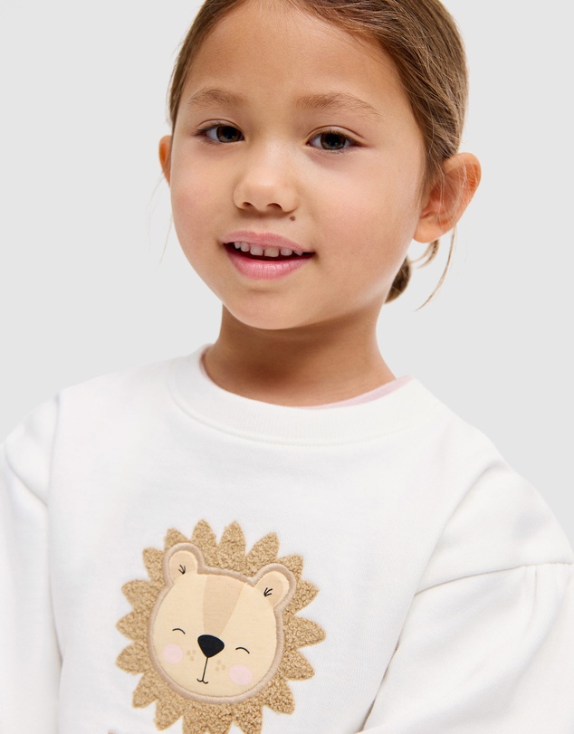 M.N.G - Roar Sweatshirt - Babies-Kids