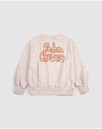 Bobo Choses - Bobo Choses By Hand Raglan Sweatshirt - Kids-Teens
