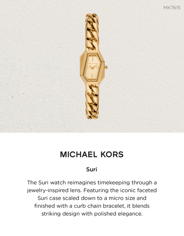 Michael Kors - Suri Gold Tone Analogue Watch