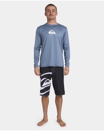 Quiksilver - Mens Solid Streak Long Sleeve Surf Shirt