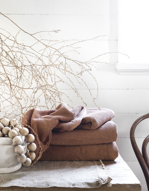 Bambury - Angove Bath Sheet 80x160cm Woodrose