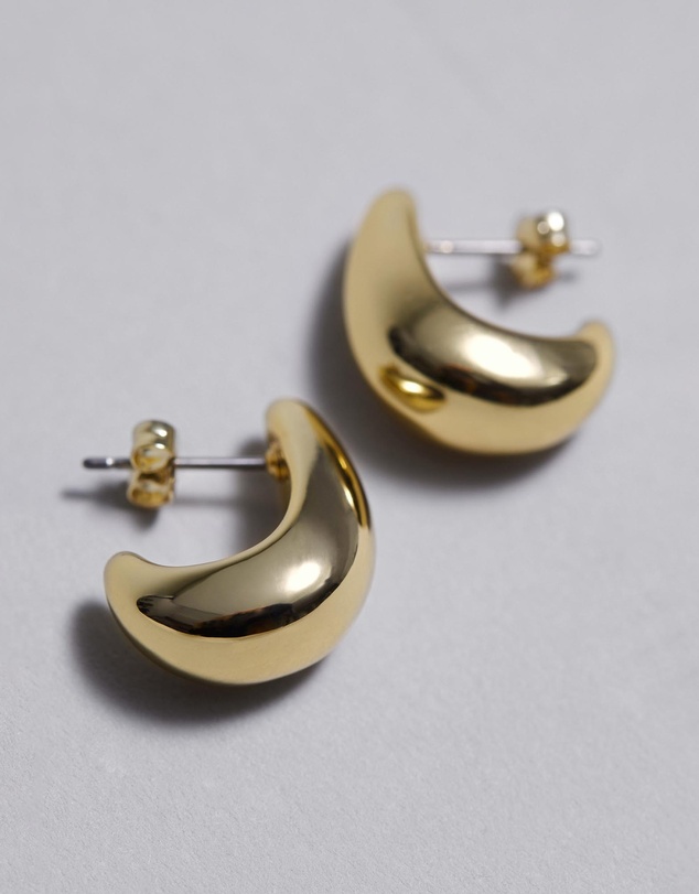 & Other Stories - Curved Earrings