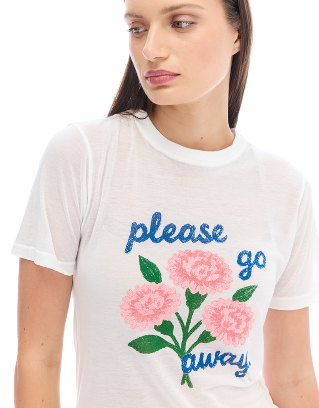 THE TALES - Please Go Away Fitted Tencel Tee
