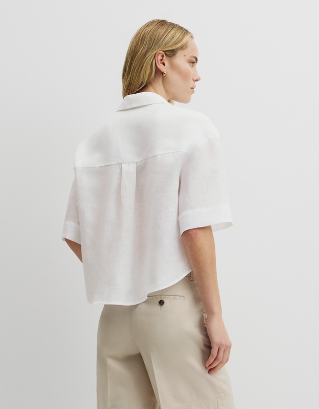 Country Road - Short Sleeve Linen Shirt