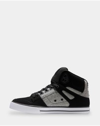 DC Shoes - Mens Pure High-Top WC Sneakers