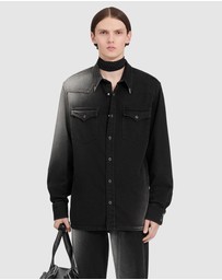 MM6 Maison Margiela - Faded Denim Overshirt