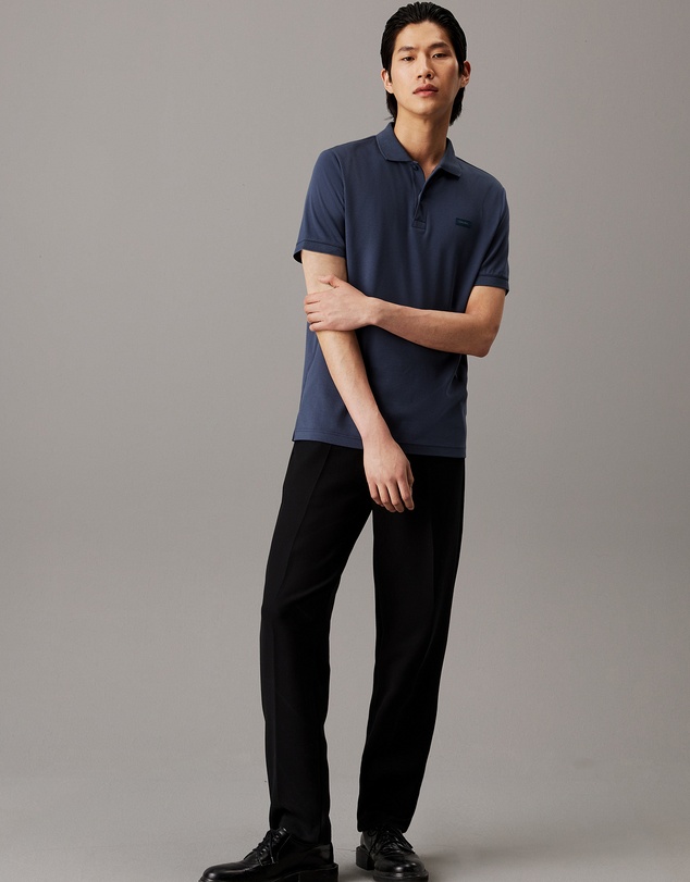 Calvin Klein - Slim Smooth Cotton Polo Shirt