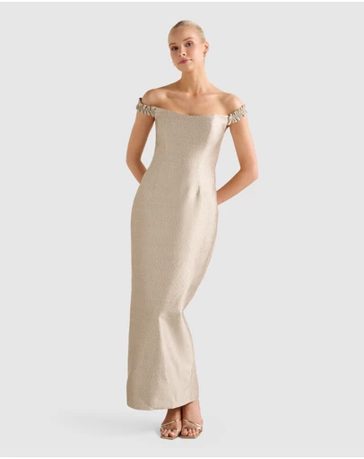 Forever New - Mindy Bardot Ruffle Midi