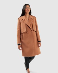 Belle & Bloom - Palm City Wool Blend Coat