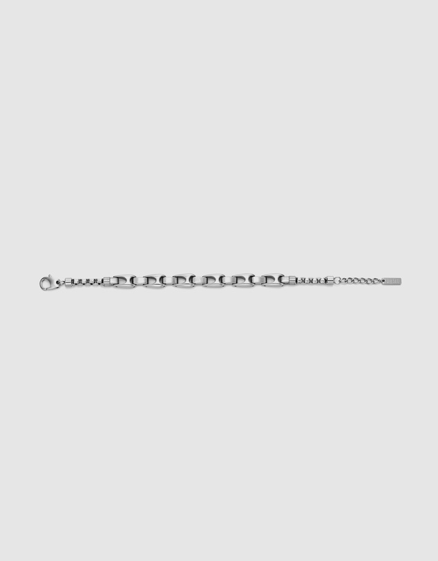 Diesel - Metamorph Silver-Tone Bracelet