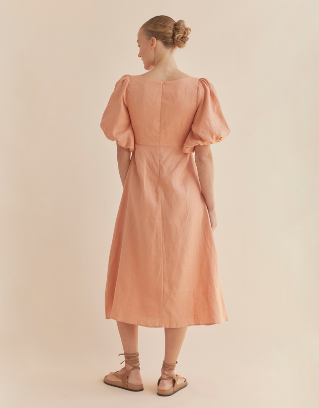 Amelius - Romilly Linen Midi Dress