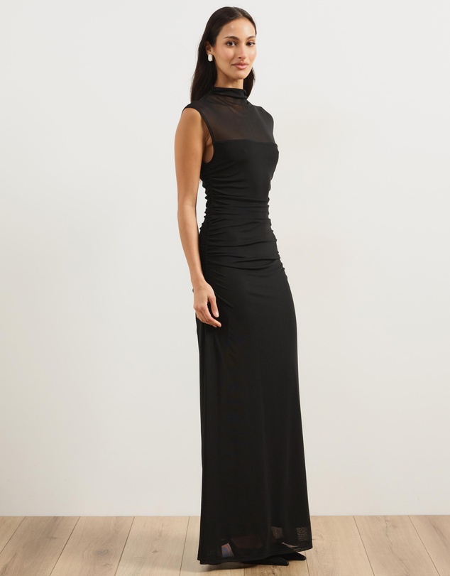 Atmos&Here - Monique Mesh Midi Dress
