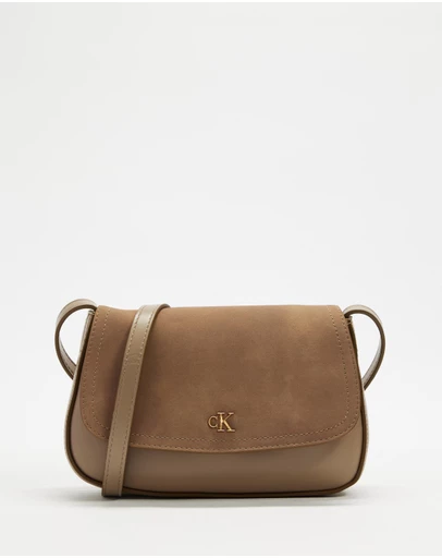 Calvin Klein - Brushed Flap Camera Bag