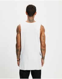 Surrounded By Ghosts - The Titanium Rib Knit Muscle T-Shirt