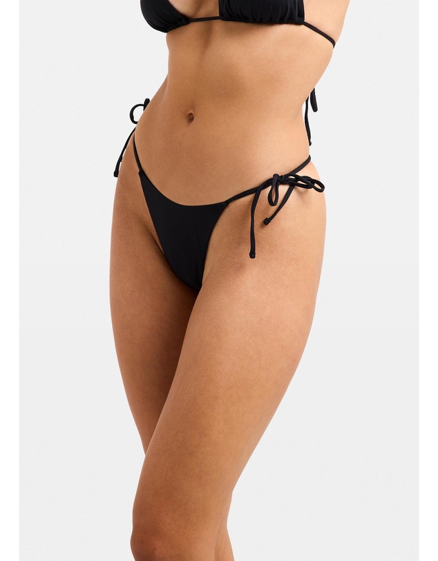 Subtitled - Tie Side Skimpy Bikini Bottom