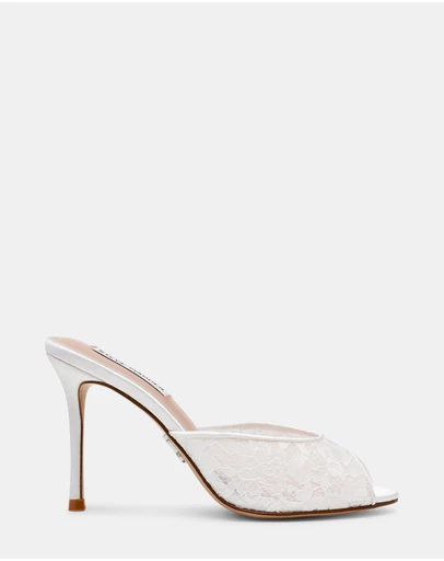Steve Madden - Rollout-L White Heels