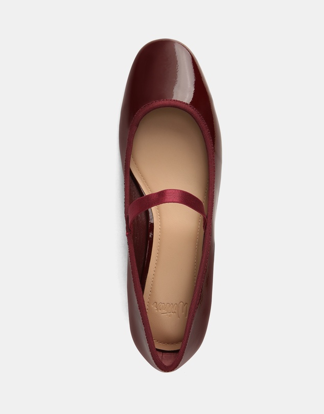 Wittner - Alannah Crinkle Patent Leather Mary Janes