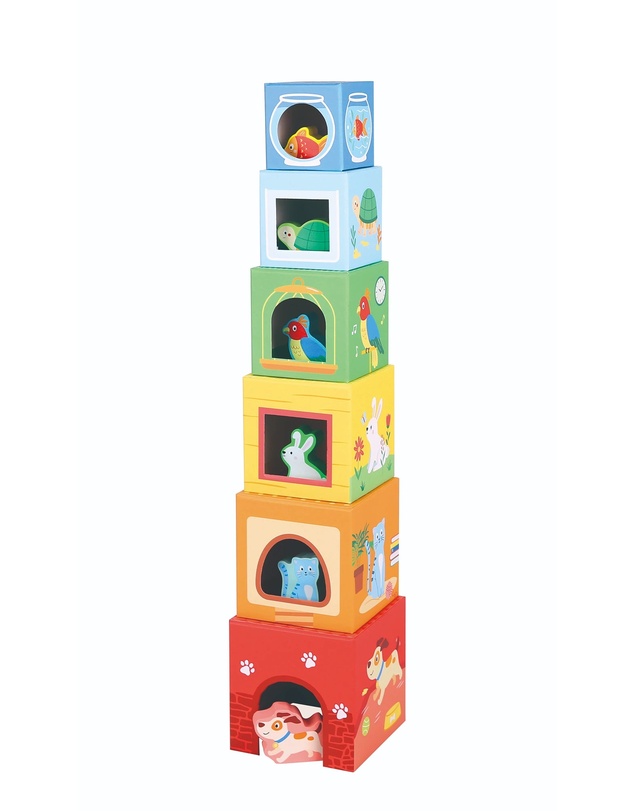 Bello - Stacking Cubes With Pets